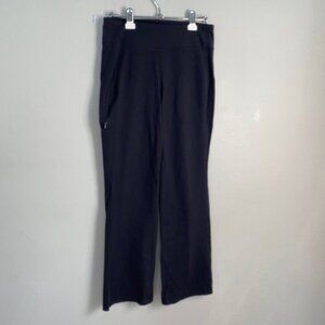 Duluth Yoga NoGA Knit Pants Black Small X31 Zip Pocket Stretchy Athleisure